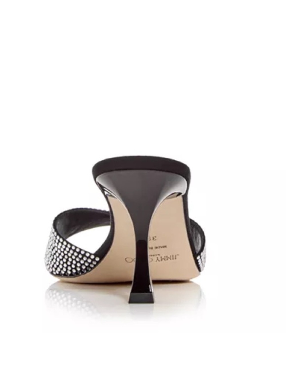 Jimmy Choo Skye 70 Embellished High Heel Slide Sandals - Picture 6 of 16